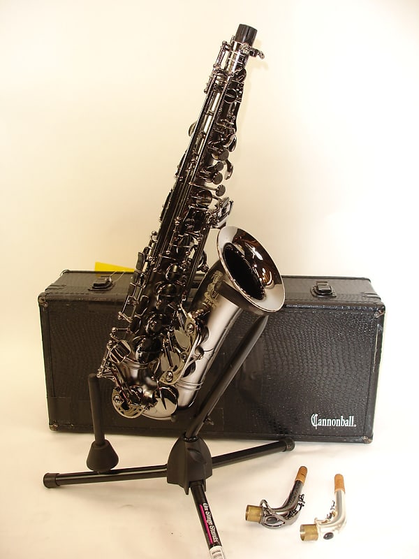 Cannonball Raven Big Bell Stone Series Alto Saxophone w/ Case Reverb