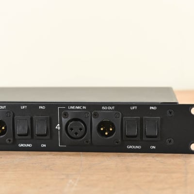 Rapco Horizon MS-4 4-Channel Rackmount Mic Splitter CG001HB image 2