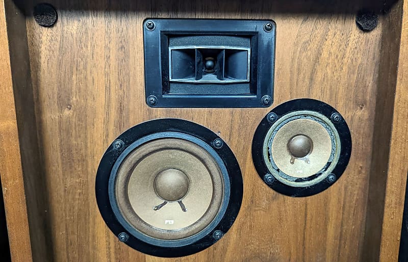 Vintage Pioneer CS-77A Way Speaker System 1970 Woodrain