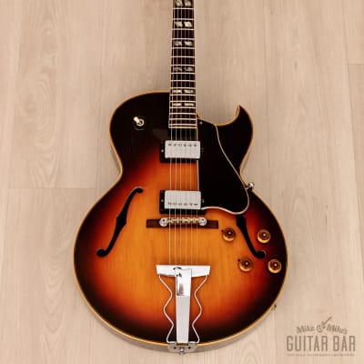 1968 Gibson ES-175 D Vintage Archtop Electric Guitar Sunburst w/ Pat # Pickups, Case image 2