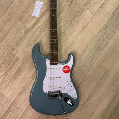 Squier FSR Bullet Stratocaster in Sonic Grey | Reverb