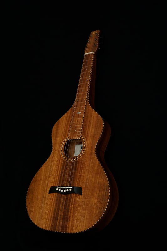 Richard Wilson Guitars Weissenborn style 4 2020 - Flamed Koa AAA image 1