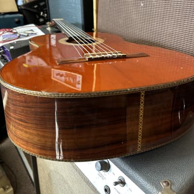 1973 Alvarez Yairi Model 5055 Classical Guitar image 8