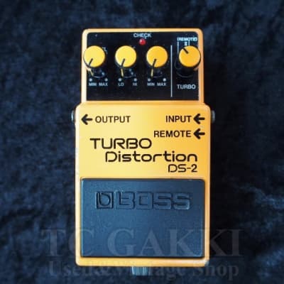 BOSS DS-2 日本製 Japan Turbo Distortion DS2 Boss DS-2 Turbo Distortion 1987 - 1989 Made In Japan | Reverb