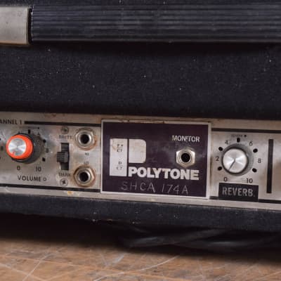 Polytone Mini-Brute V 2 x 10" Guitar Combo Amplifier CG00RUU image 12