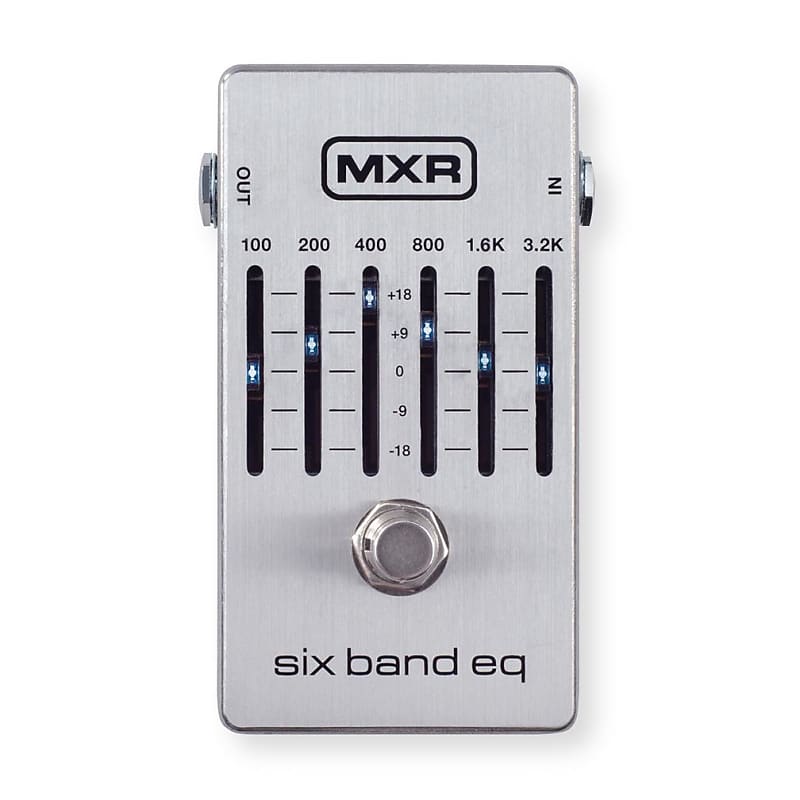 MXR ( エムエックスアール ) M109S SIX BAND EQ MXR M109S Six Band EQ | Reverb