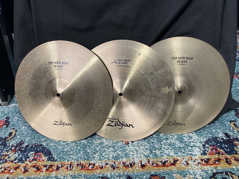 Zildjian Bun E. Carlos, Cheap Trick, 14" New Beat Hi Hat Set, Used in Studio, Signed! (#HH 7, 8, 9) 2006 image 1