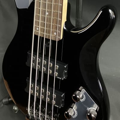 Yamaha TRBX305BL 5-String Electric Bass Guitar Gloss Black Finish image 7