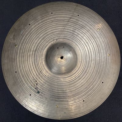 Zildjian K. Istanbul 19.5”  Old Stamp Ride Cymbal w/ 4 of 11 rivets installed - 1890g image 1