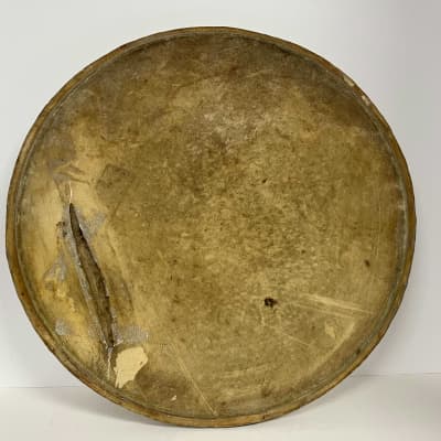 Vintage Calfskin drum heads for drum set (13", 15", 26") image 6