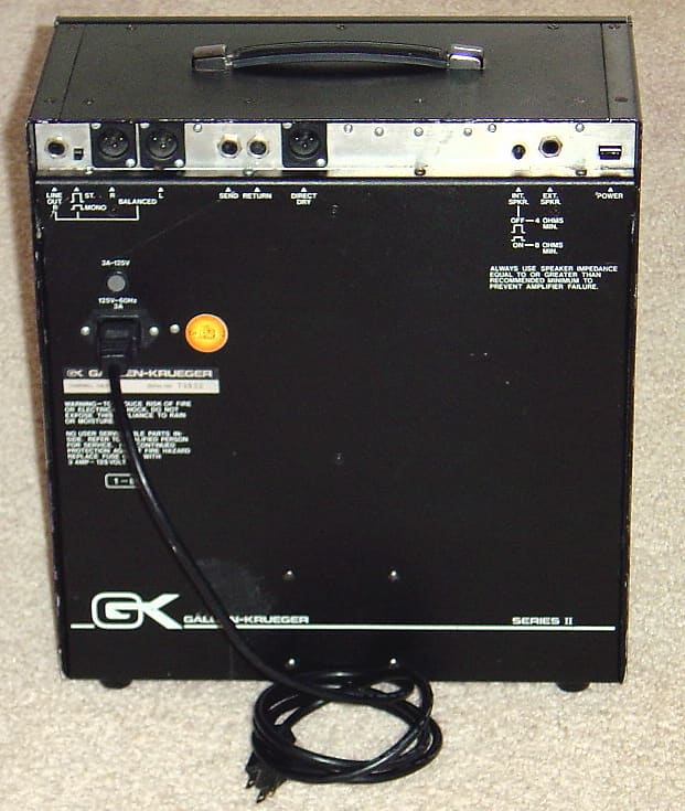 Gallien-Krueger 200MB 1989 | Reverb