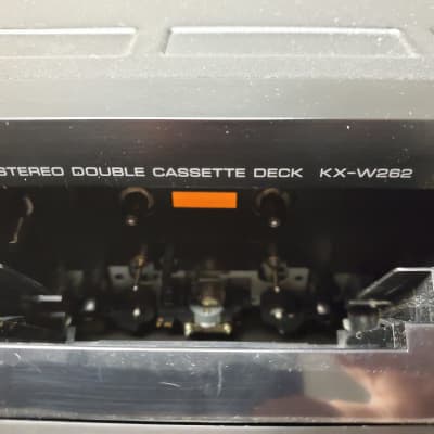 Yamaha KX-W262 dual auto-reverse cassette deck image 9