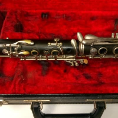 Vintage Caravelle Student Model Clarinet With Original Case Ready To Play Bild 7