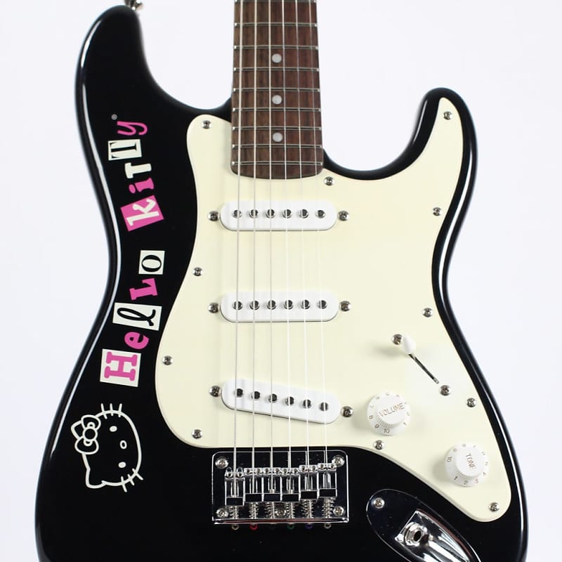 Hello Kitty Squier by Fender ストラトミニギター Squier by Fender Limited Edition Hello Kitty Stratocaster