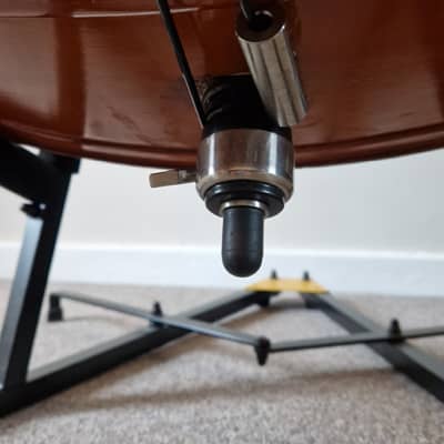 Upright Bass 3/4 Size, Hercules Stand, Hidersine Gig Bag, BassBall Mic Holder image 15