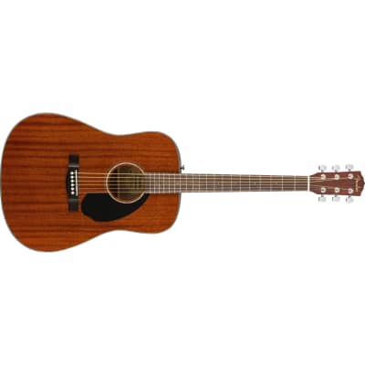 Fender CD-60S Dreadnought, All-Mahogany Acoustic Guitar, 0970110022 image 1