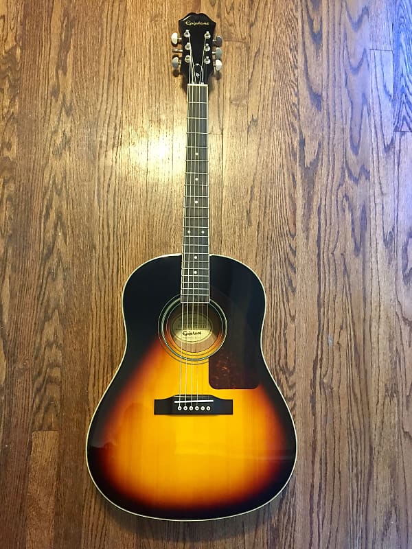 The Epiphone AJ-220S Solid-Top Acoustic - YouTube