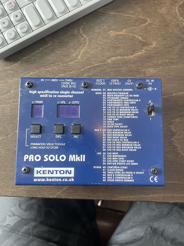 Kenton Pro Solo Mk2 - Blue | Reverb UK