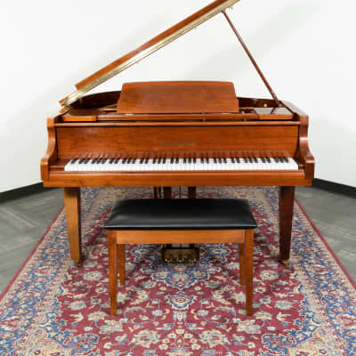 Kohler & Campbell 4'7" SKG400 Grand Piano | Polished Oak | SN: IJKG0407 image 2