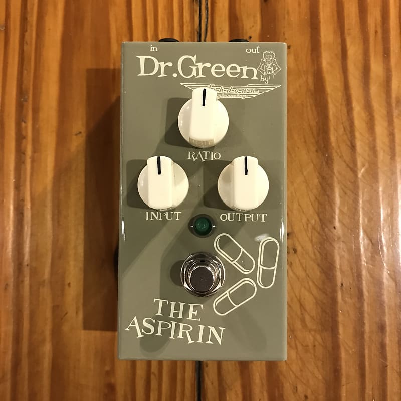 Dr. Green Tourniquet/Aspirin Bass Compressor Pedal image 2