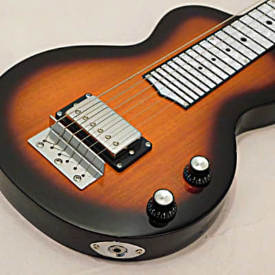 Recording King RG-35-SN Lap Steel Electric Guitar w Humbucker Pickup Sunburst image 7
