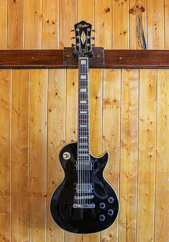 Condor CLP II S Electric Guitar - Black image 1