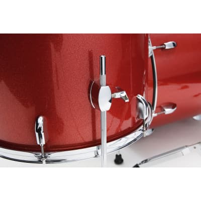 Tama Stagestar ST52H5-CDS 22" Candy Red Sparkle Complete Drum Set image 5