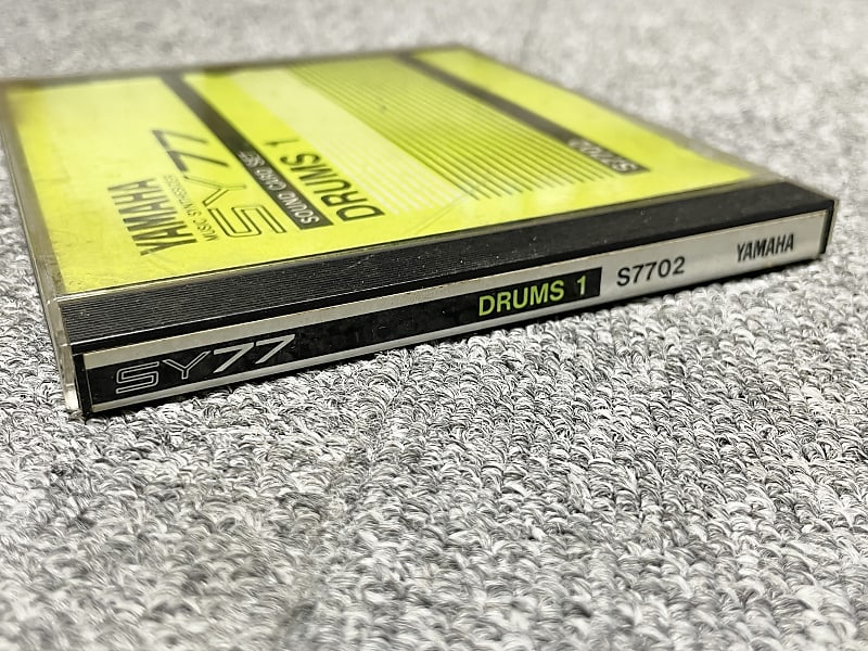 鍵盤楽器 YAMAHA SY77/TG77 Sound Card Set DRUMS1 Yamaha SY77 Rock & Pop Card | No Talking | - YouTube