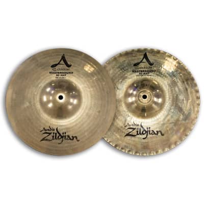 A Custom Mastersound ハイハット １２インチ A Custom Mastersound HiHats – Zildjian