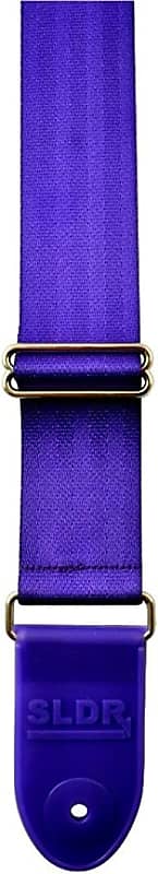 Souldier SLD-SLPUR 2-Inch Locking Seatbelt Guitar Strap - Purple image 1