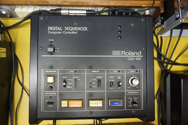 Roland CSQ-100 1980s Vintage Analog Sequencer | Reverb