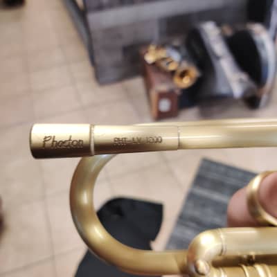 Phaeton Las Vegas Brushed Brass Trumpet image 3