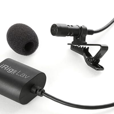 iRig Mic Lav - Lavalier Microphone for Smartphones and Tablets with Foam Pop Shield image 4