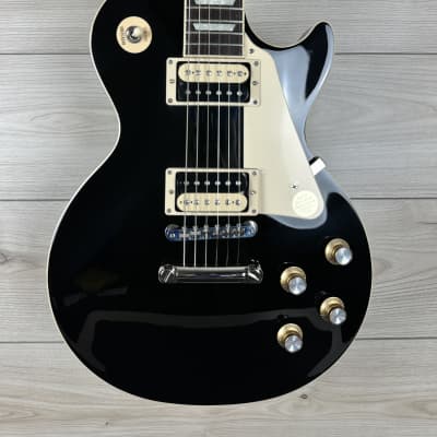 Gibson USA Les Paul Classic Electric Guitar - Ebony for sale