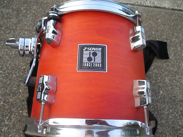 Sonor Force 2003 10 x 8 Tom, Amber Stain, Maple/Basswood