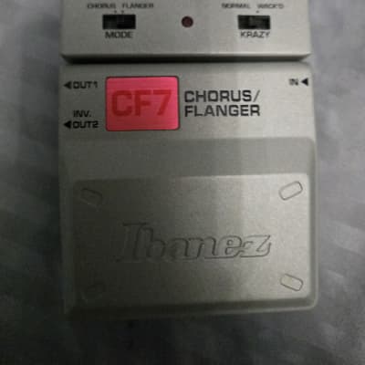 Reverb.com listing, price, conditions, and images for ibanez-cf7-chorus-flanger-pedal
