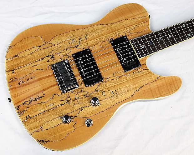 Fender Special Edition Custom Telecaster w/ Spalted Maple Top, Beautiful!  #27869