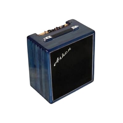 Ashen "Goldy Azure" 20 Watts 12" Handmade Tube Guitar Amp Combo w/Reverb image 1