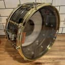 Ludwig LB417BT "Brass On Brass" Black Beauty 6.5x14" 10-Lug Brass Snare Drum with Tube Lugs, Brass Hardware 2003 - Present - Black Nickel-Plated