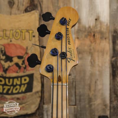 Fender Precision Bass Fretless with Maple Fingerboard 1978 Modded - Natural image 7