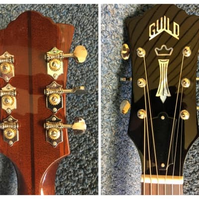 NEW Guild D40 Traditional Acoustic Guitar in Antique Sunburst w/ Hardshell Case image 6