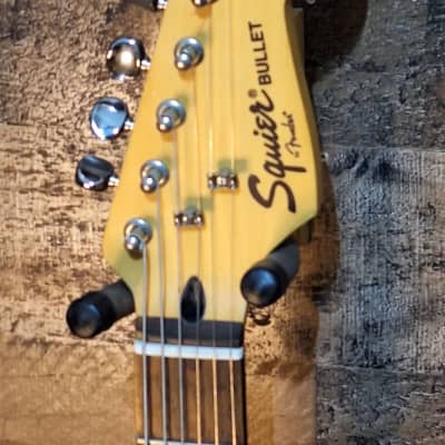 2003 Squier Bullet Stratocaster Hardtail W/ Seymour Duncan Hot Rails image 5