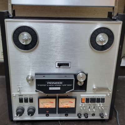 Pioneer RT-2022 Reel to Reel with RTU-11 and TAU-11 (X2) RARE Player  1976-1980 Silver/Black | Reverb