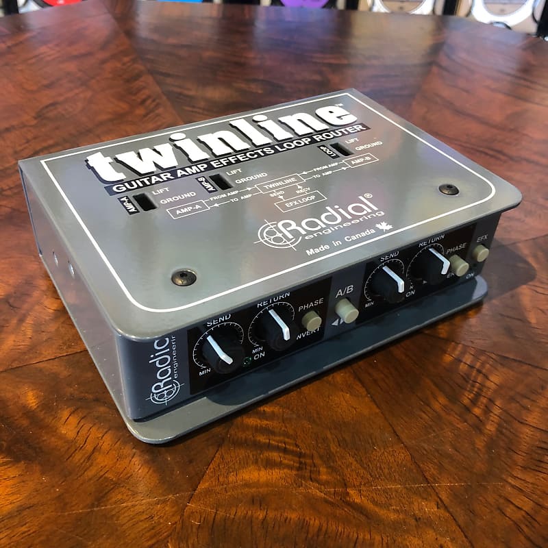 Radial TwinLine Effects Loop Switcher Reverb