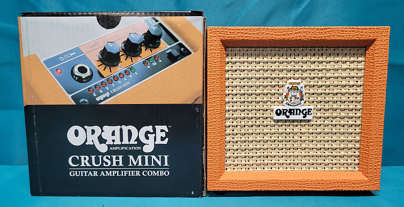 Orange Crush Mini 3-Watt 1x4" Guitar Combo Amplifier (2018 - Present/Orange) image 1