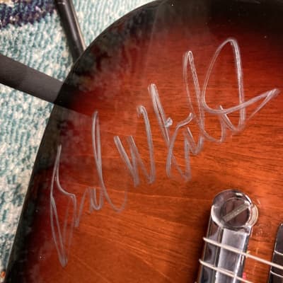 Fender Brad Whitford’s Aerosmith, Telesonic, Autographed! Authenticated! (BW2 #30) 1990s - Tobacco image 3