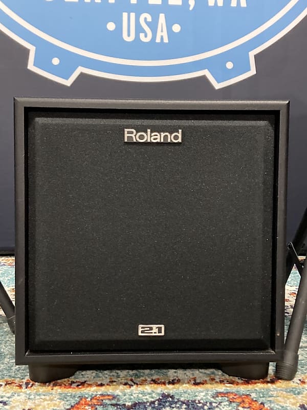 Roland CM-220 Cube Monitor System With Stands | Reverb