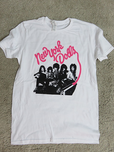 New York Dolls Dead Stock Band T Shirt Adult Medium Dead