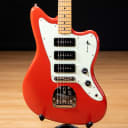 Fender Noventa Jazzmaster - Maple, Fiesta Red SN MX21095295