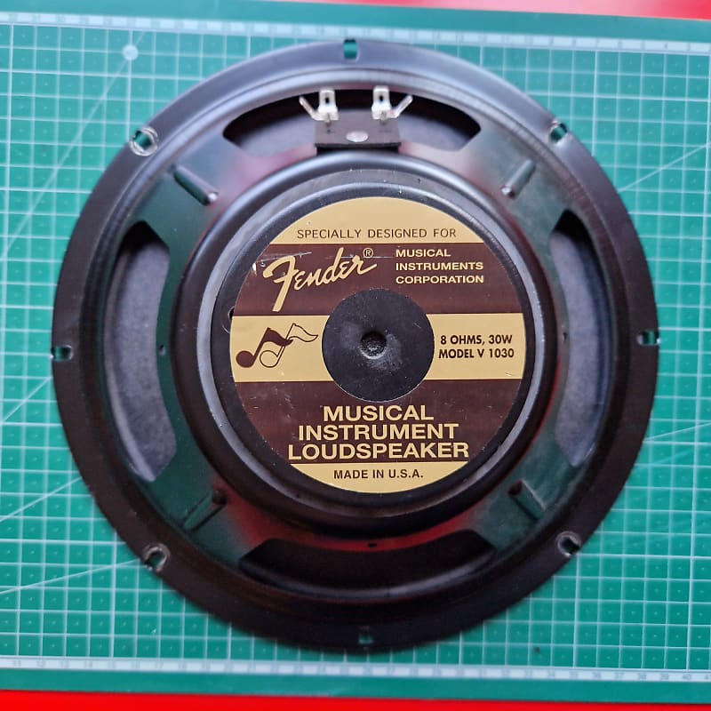 Fender Eminence V1030 10" 30 watt 8 ohm guitar speaker Reverb